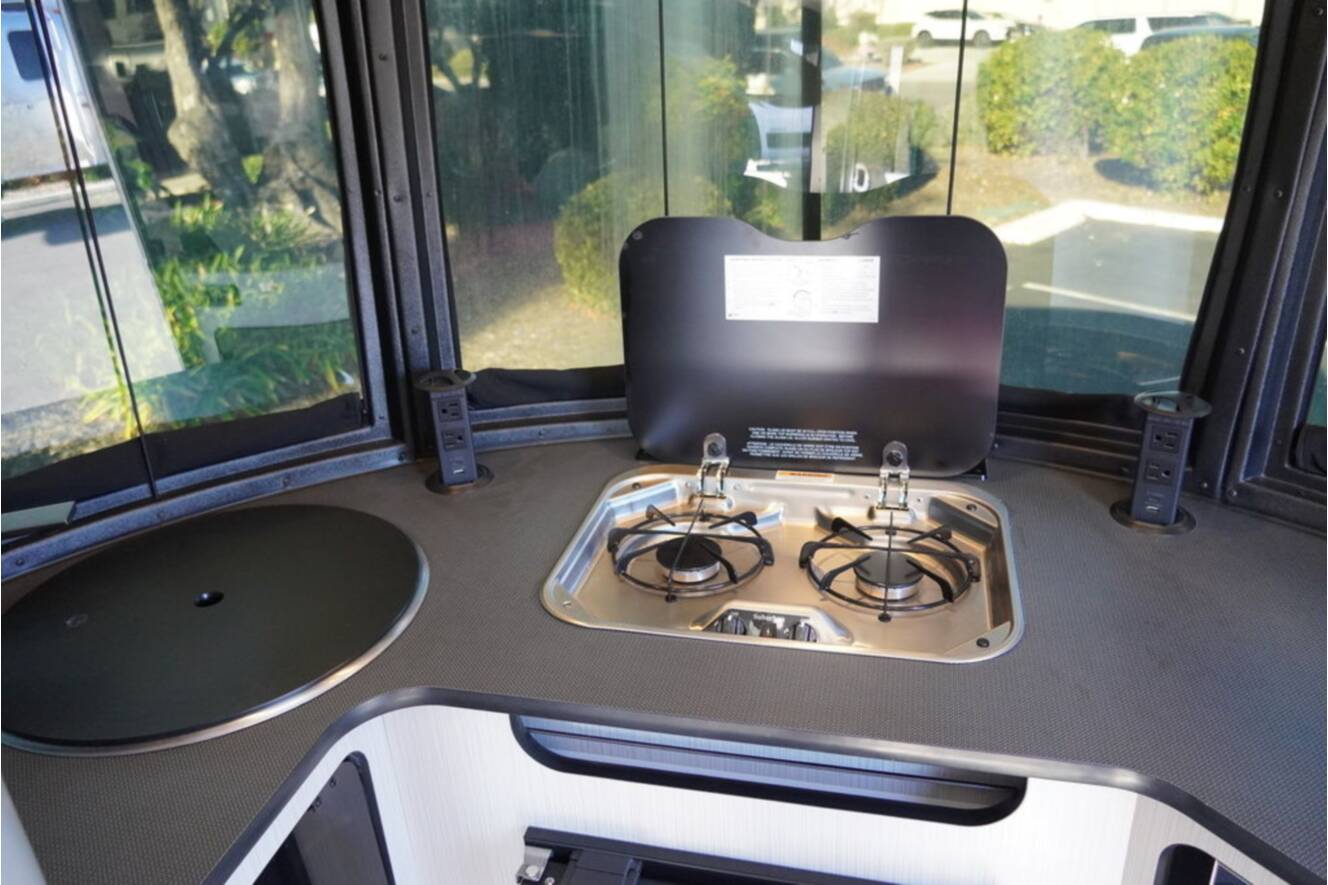 A photo of this 2024 Airstream Basecamp 16X