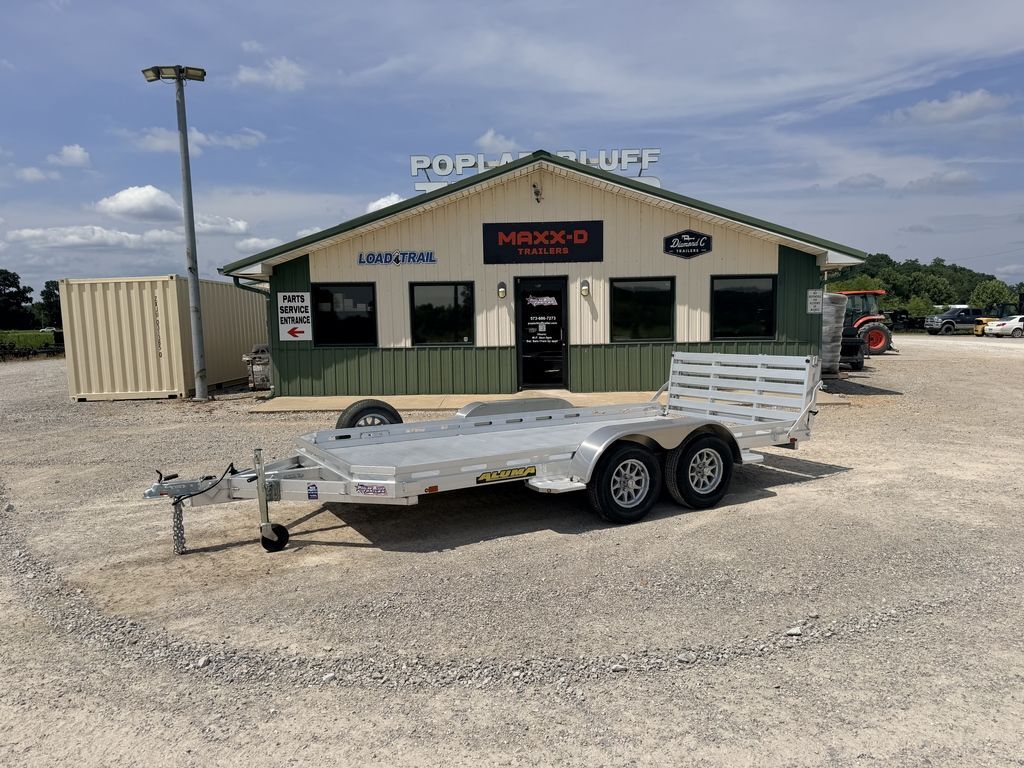 2027 Aluma 7814TA-EL-BT 78" x 14' Tandem Axle Utility W/ Bi Fold T in Poplar Bluff, MO