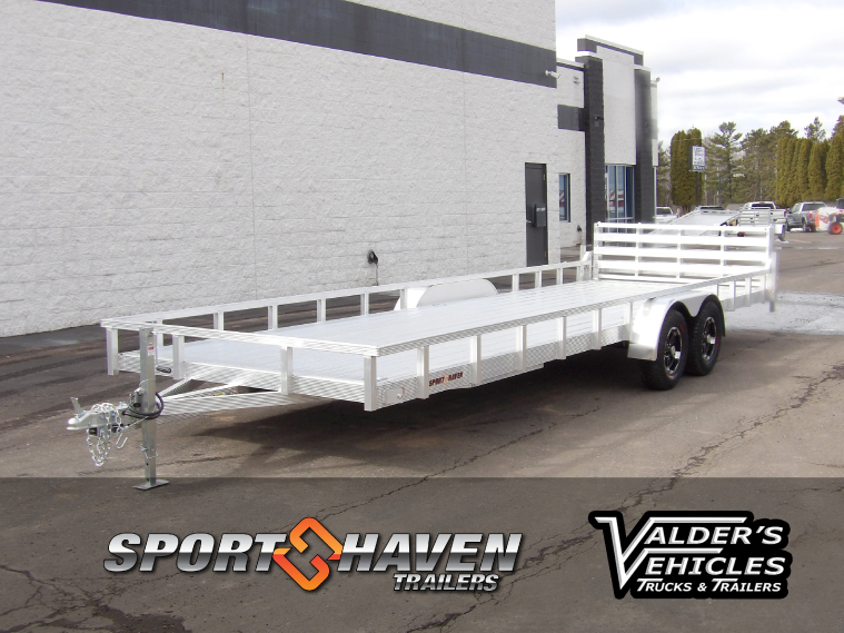 2025 Sport Haven 7X24 ALUMINUM TANDEM AXLE TRAILER in Hinckley, MN