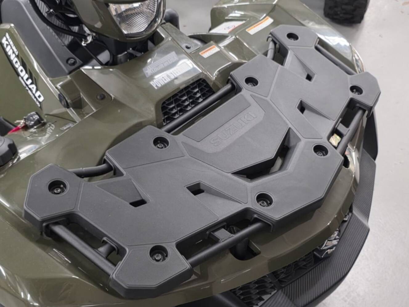 A photo of this 2025 Suzuki KingQuad 750AXi Power Steering