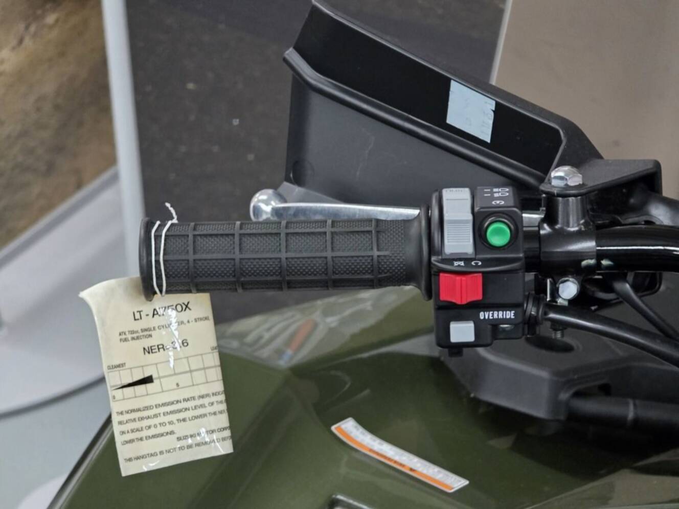 A photo of this 2025 Suzuki KingQuad 750AXi Power Steering