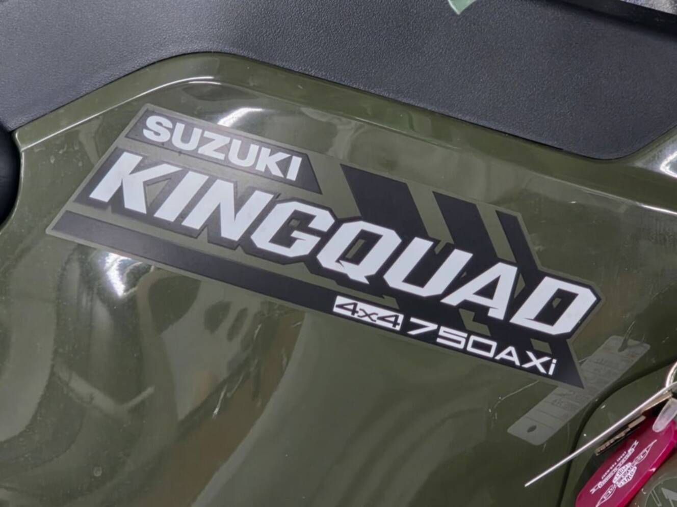 A photo of this 2025 Suzuki KingQuad 750AXi Power Steering