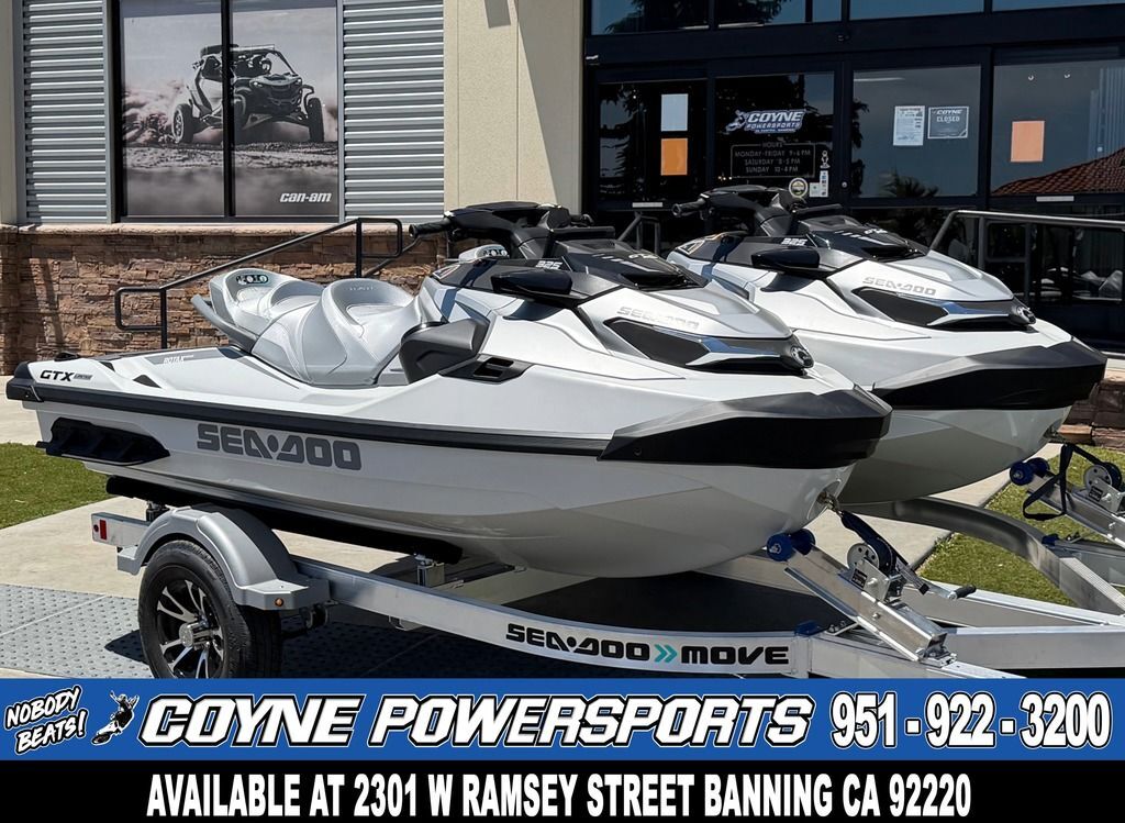 2026 Sea-Doo GTX LTD 325 White Pearl Premium Package LIMITED 325 in Banning, CA