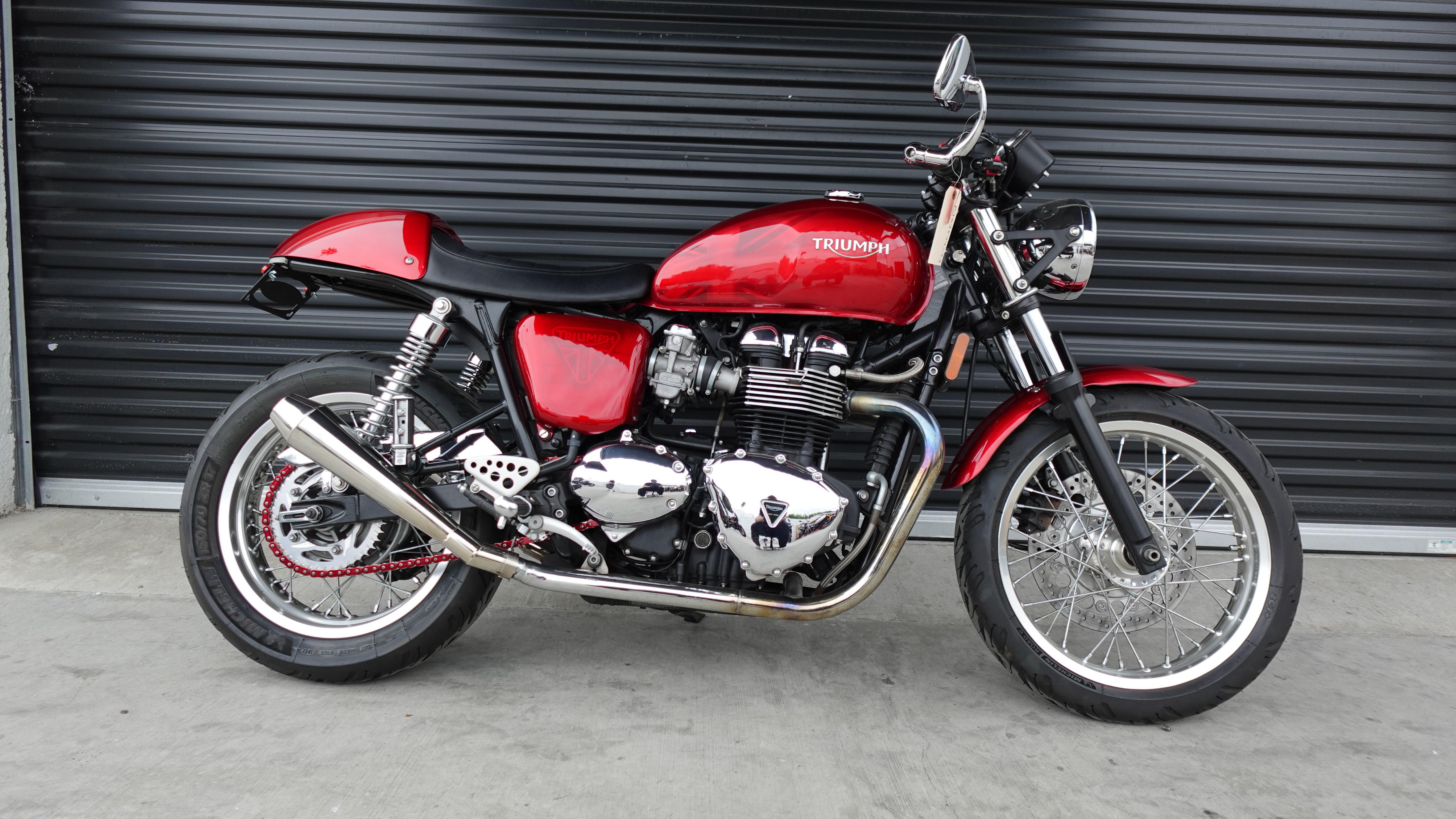 2010 Triumph Thruxton EFI 900 CUSTOM 900 in Santa Monica, CA