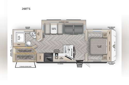 2026 Ember Rv E-Series 26ETS in ludington MI