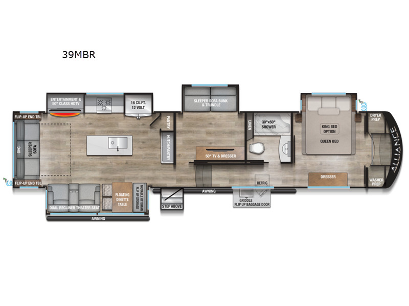 2026 Alliance Rv Avenue 39MBR in fairfield CA
