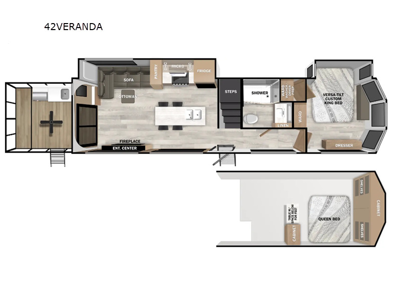 2025 Forest River Rv Wildwood Grand Lodge 42VERANDA in traverse city MI