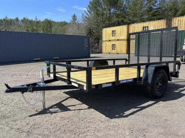 2026 SURE-TRAC 6X10 3K Powder Coated Tube Top Utility Trailer in Bangor, ME