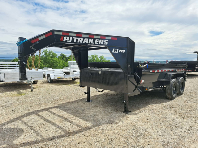 2026 PJ TRAILERS DL 83"X14' Gooseneck (9012) in Frankfort, OH