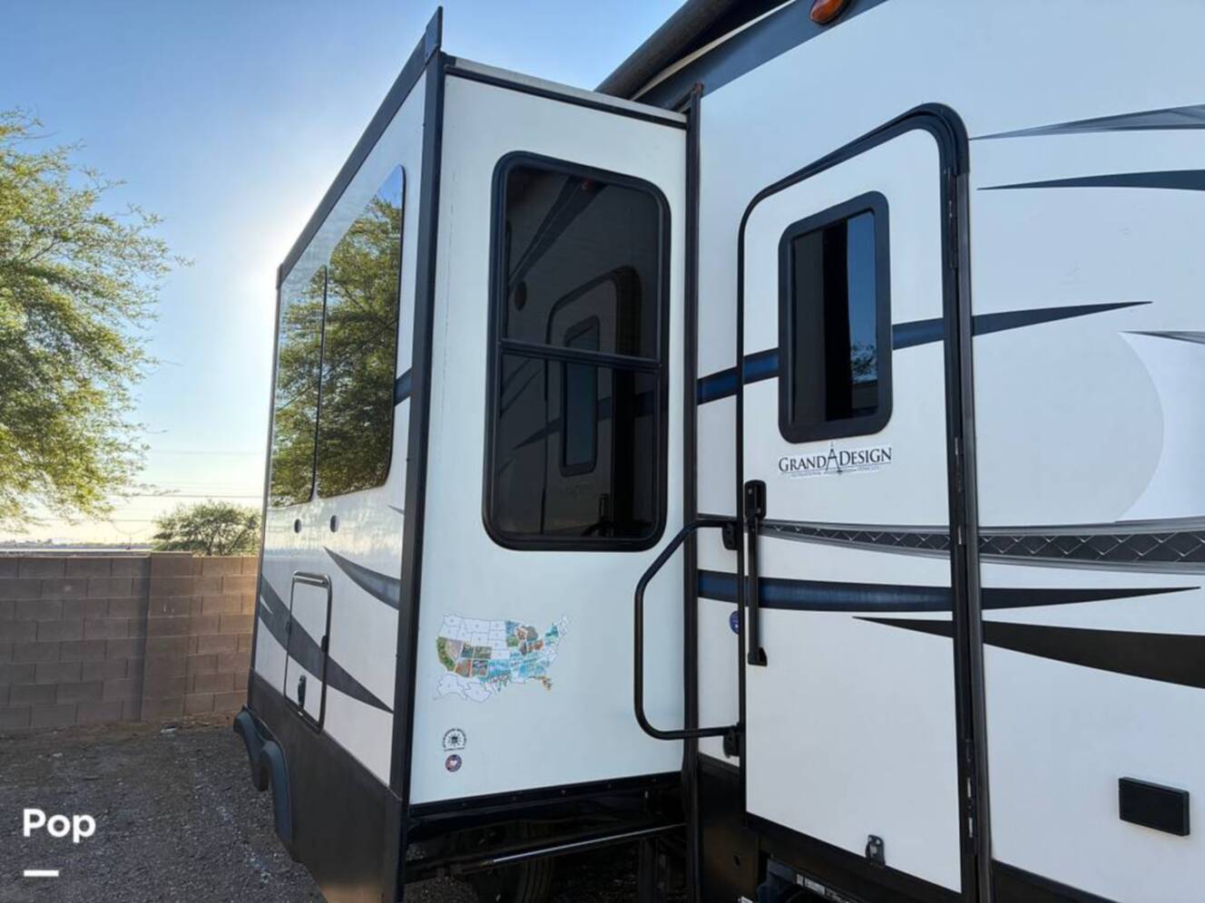 A photo of this 2015 Grand Design Momentum 388M