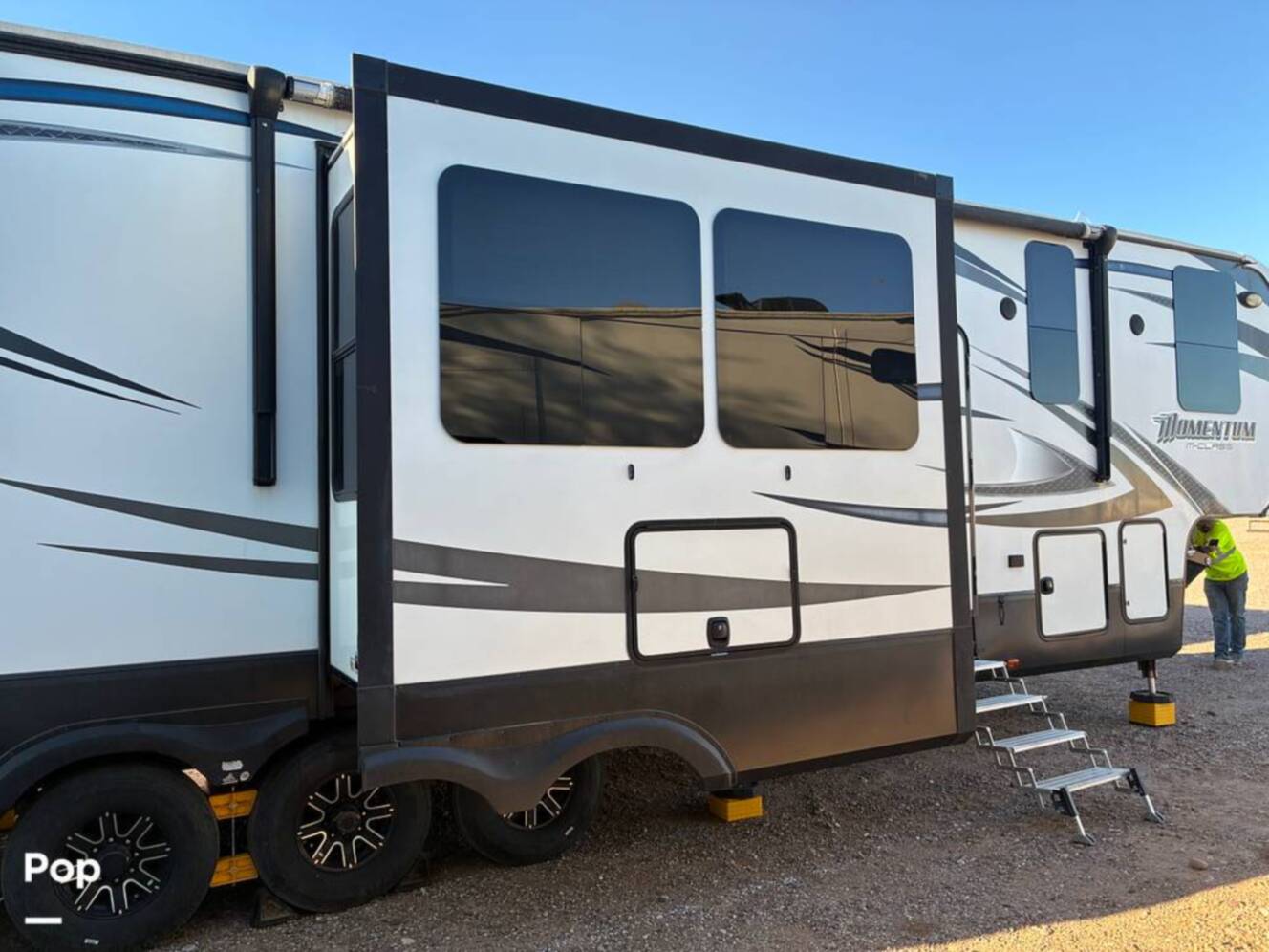 A photo of this 2015 Grand Design Momentum 388M