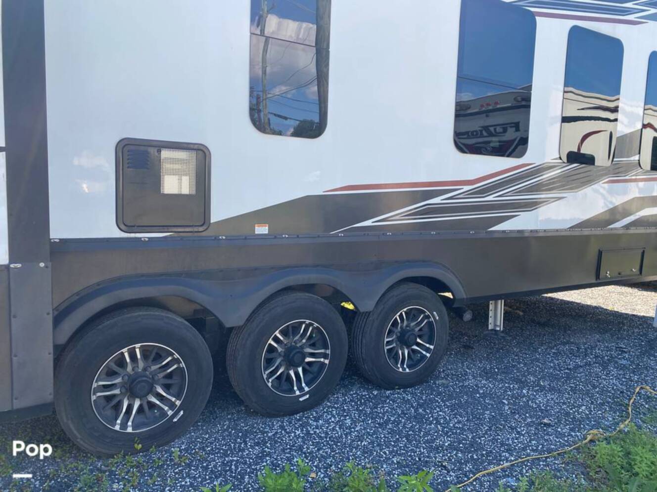 A photo of this 2022 Grand Design Momentum M-Class 398M