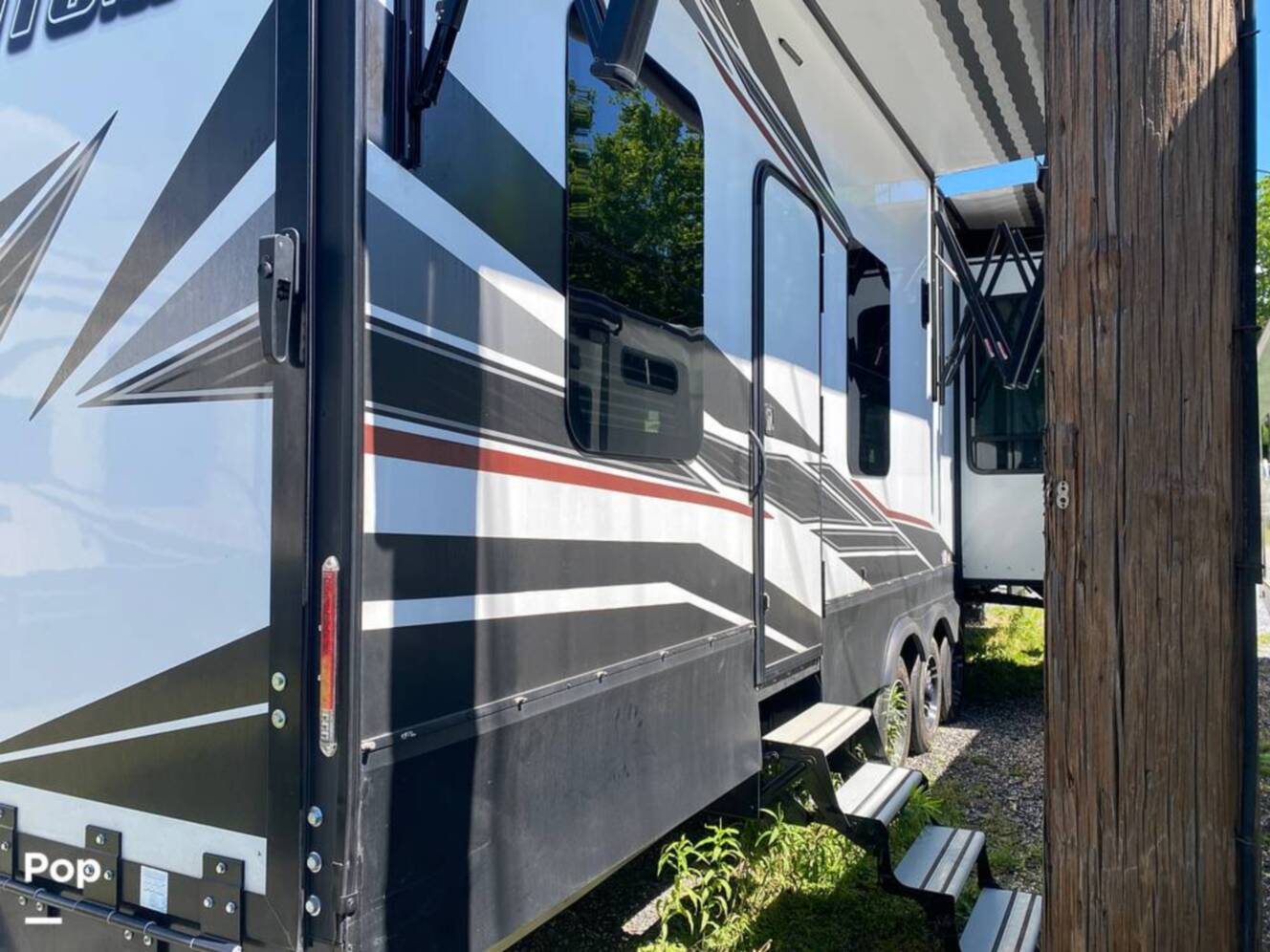 A photo of this 2022 Grand Design Momentum M-Class 398M