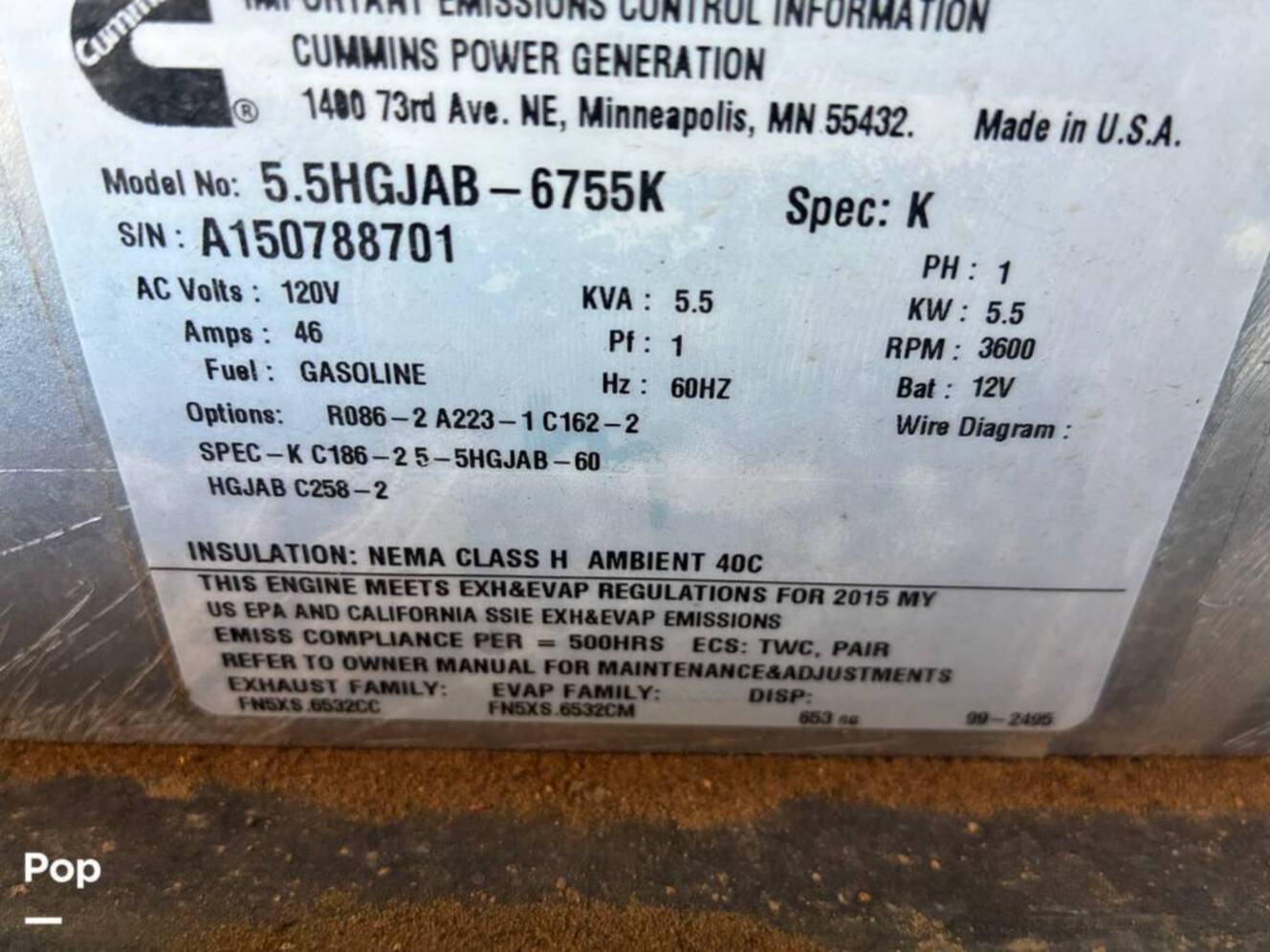 A photo of this 2015 Grand Design Momentum 388M