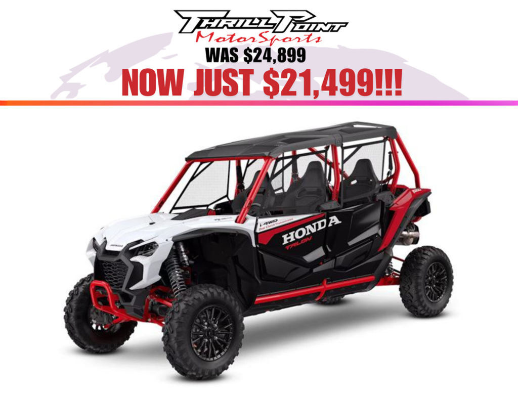 2025 Honda® Talon 1000X-4 FOX Live Valve in medina OH