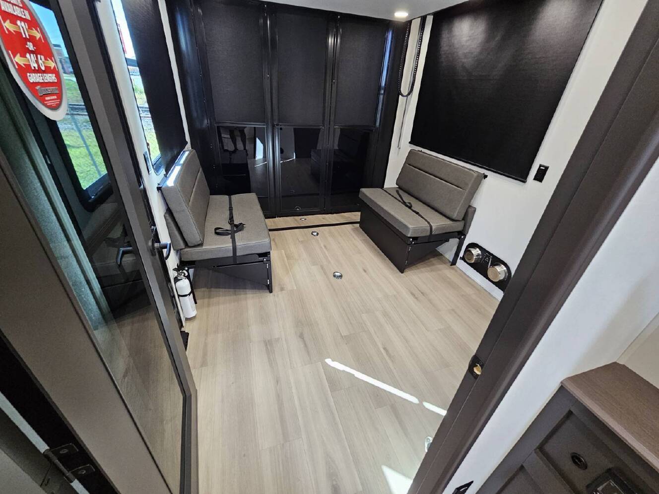 A photo of this 2026 Grand Design Momentum G-Class 320G