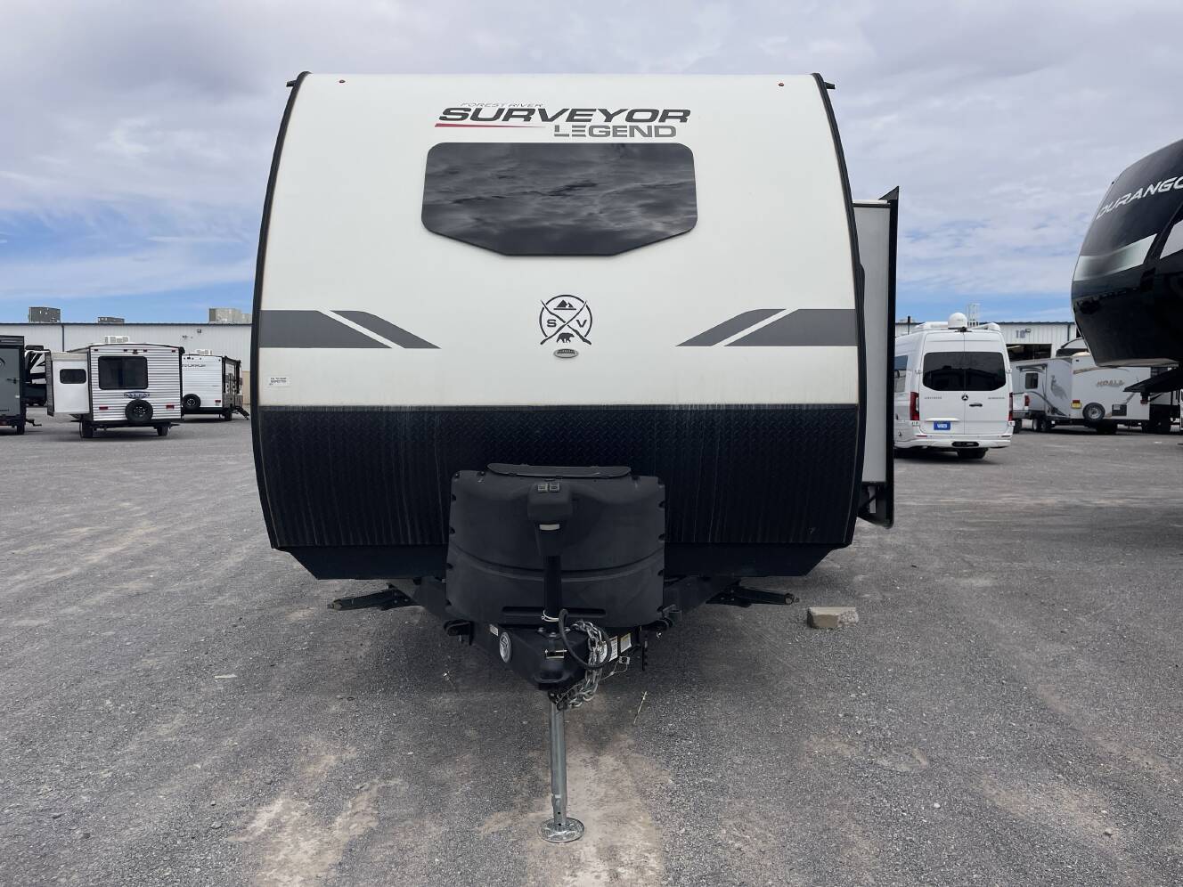 A photo of this 2022 Forest River SURVEYOR 203RKLE