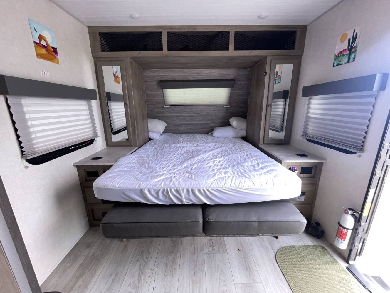 A photo of this 2022 Forest River SURVEYOR 203RKLE