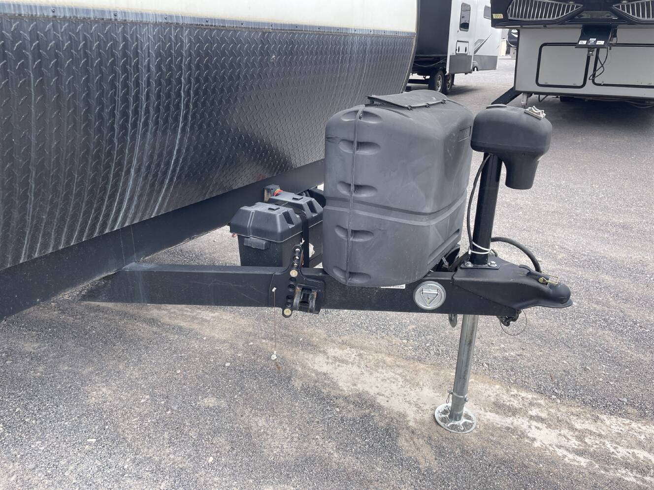 A photo of this 2022 Forest River SURVEYOR 203RKLE