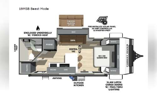 2026 Forest River Rv Ibex 19MSB Beast Mode in coeur d'alene ID