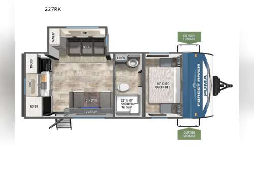 2026 Forest River Rv Puma 227RK in yuma AZ