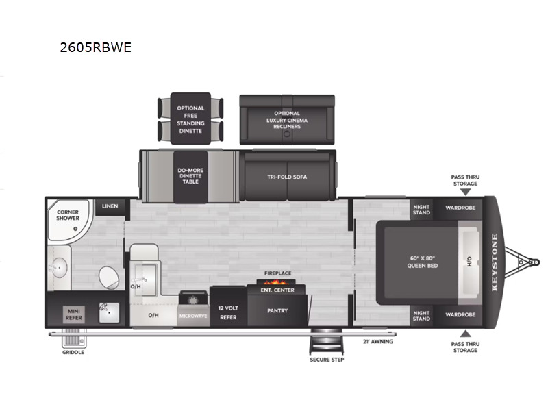 2026 Keystone Rv Passport Super Lite 2605RBWE in coeur d'alene ID