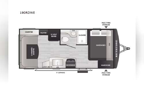 2026 Keystone Rv Passport Classic 190RDWE in hayden ID