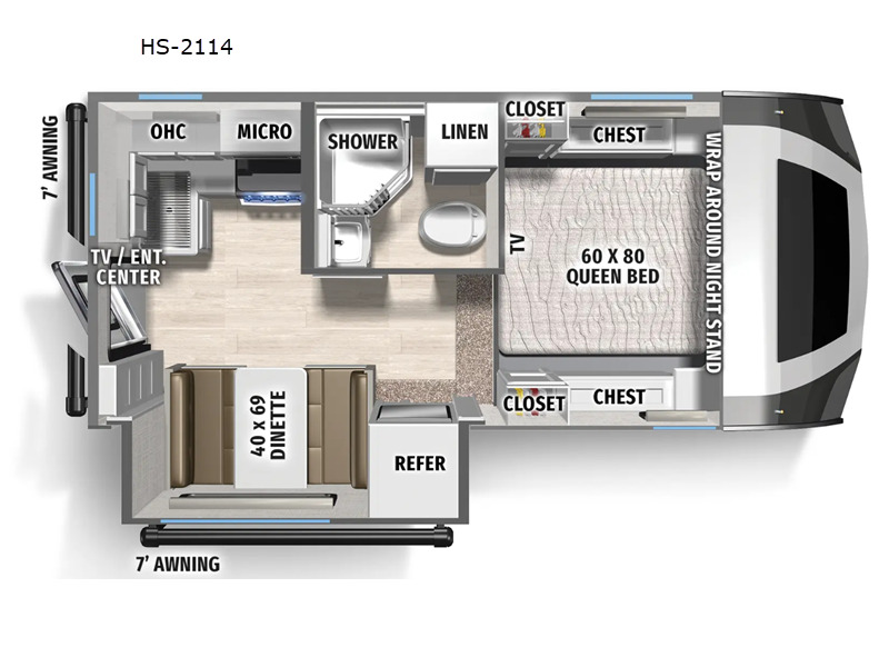 2026 Forest River Rv Palomino Real-Lite HS-2114 in coeur d'alene ID