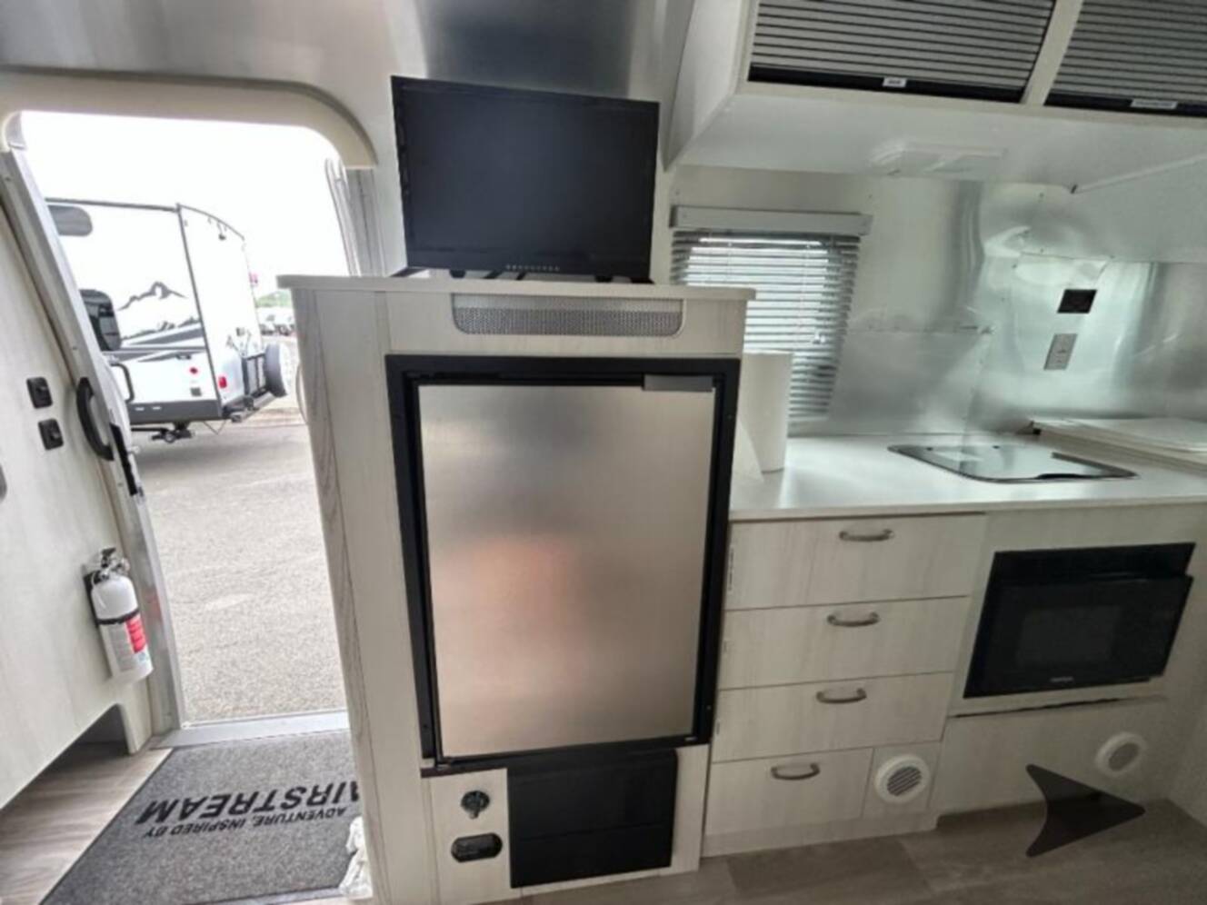 A photo of this 2023 Airstream Bambi 20FB