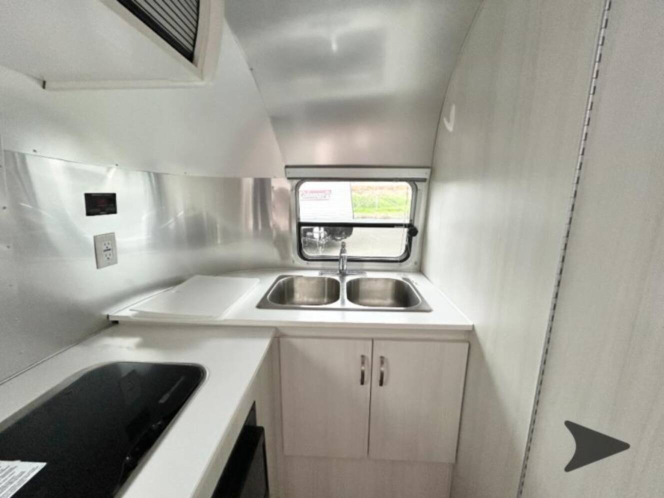 A photo of this 2023 Airstream Bambi 20FB