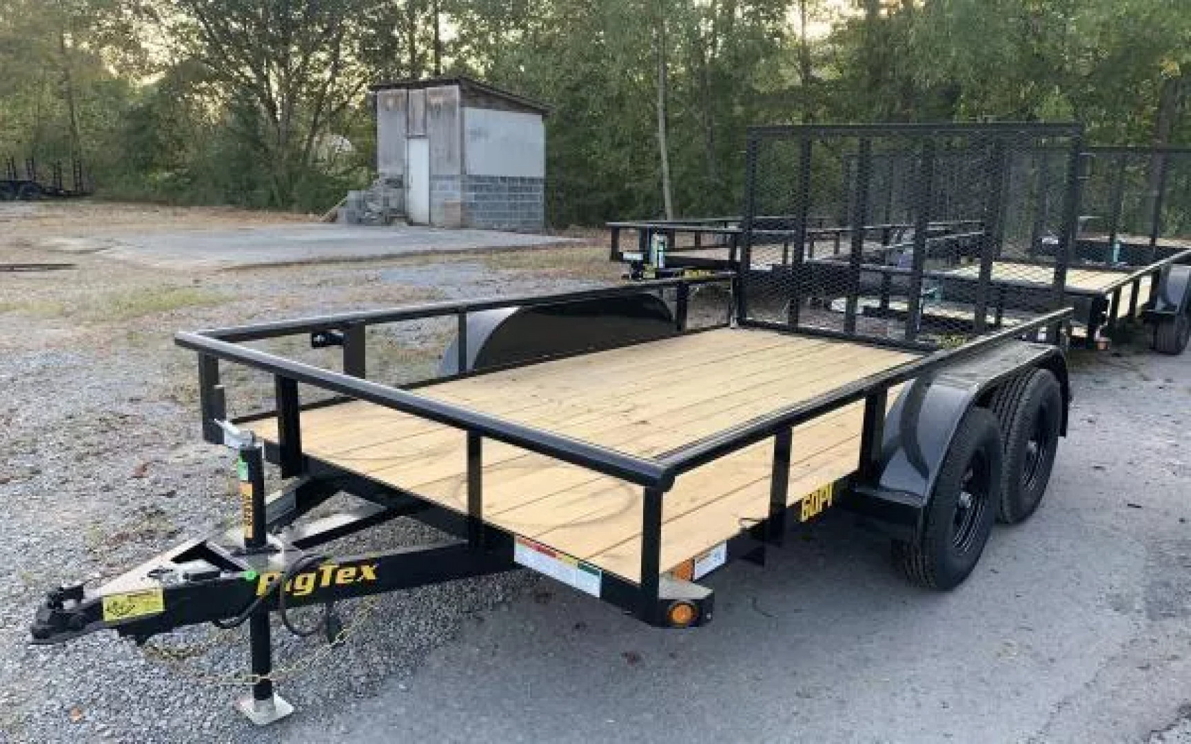 2026 Big Tex Trailers 60PI 77" x 12 Tandem Axle Square Top in Unicoi, TN