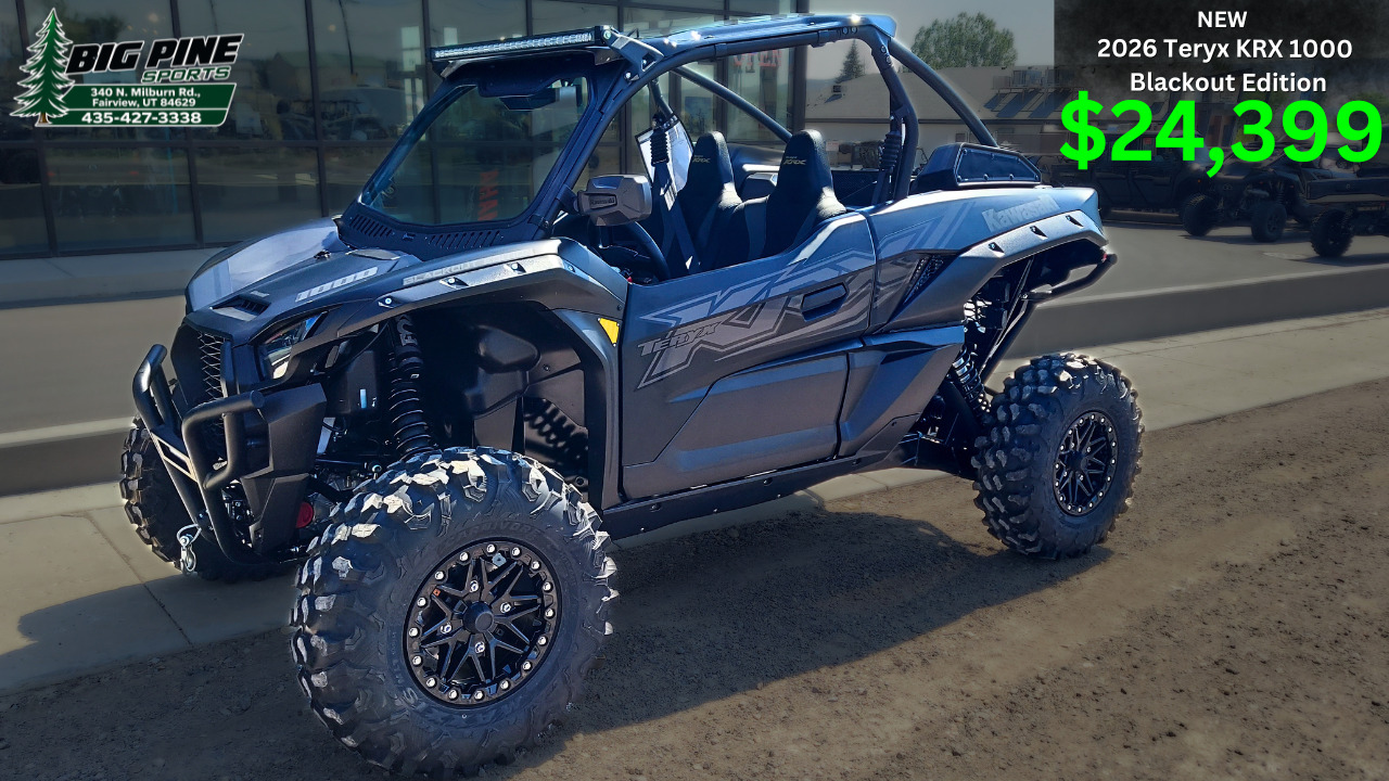 2026 Kawasaki Teryx KRX® 1000 Blackout Edition in fairview UT