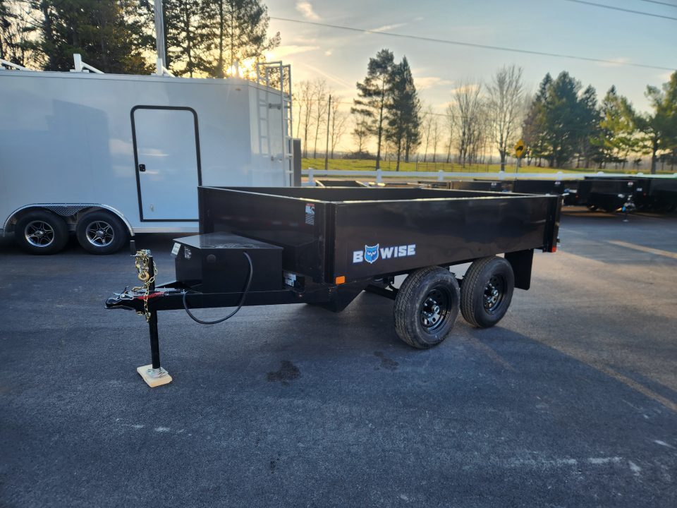 2026 BWISE DTR7 72x10 10K Light Duty Tandem Axle in Penn Yan, NY