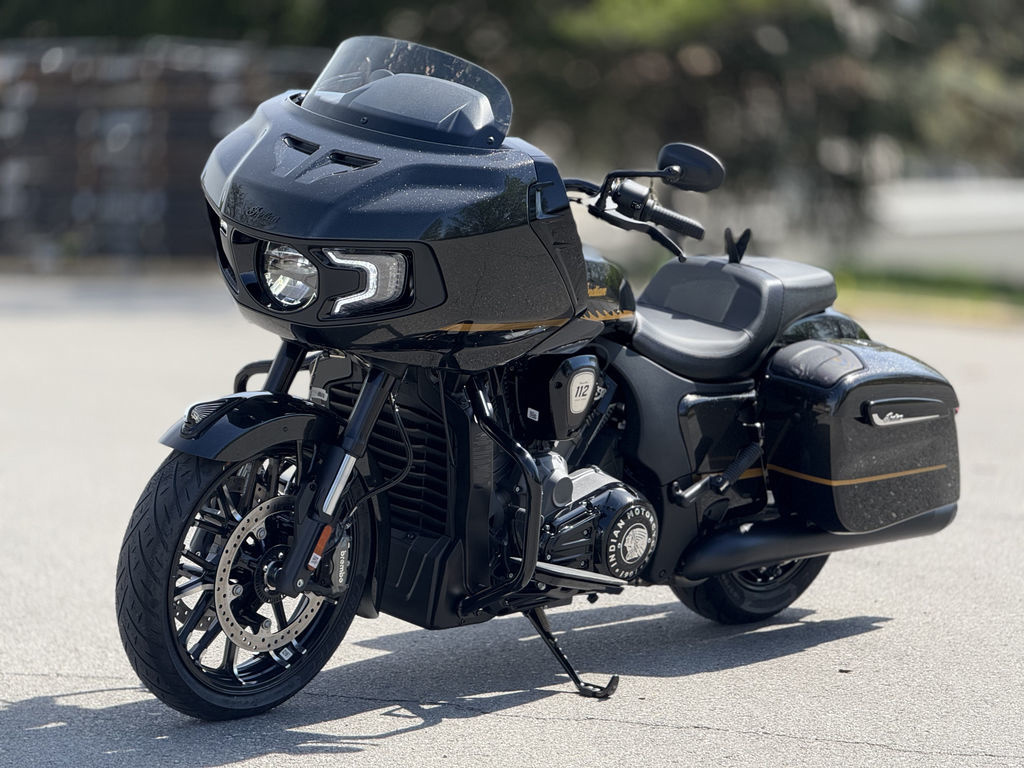 2026 Indian Challenger Dark Horse 112 W/Powerband Audio Blac DARK HORSE in Olathe, KS