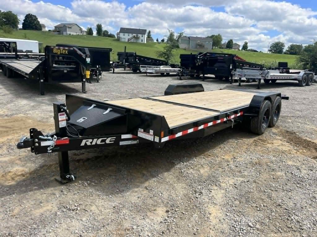 2026 Rice Trailers 16' + 6' Partial Tilt Equipment Trailer 16,000 GVWR in Saint Joseph, MO