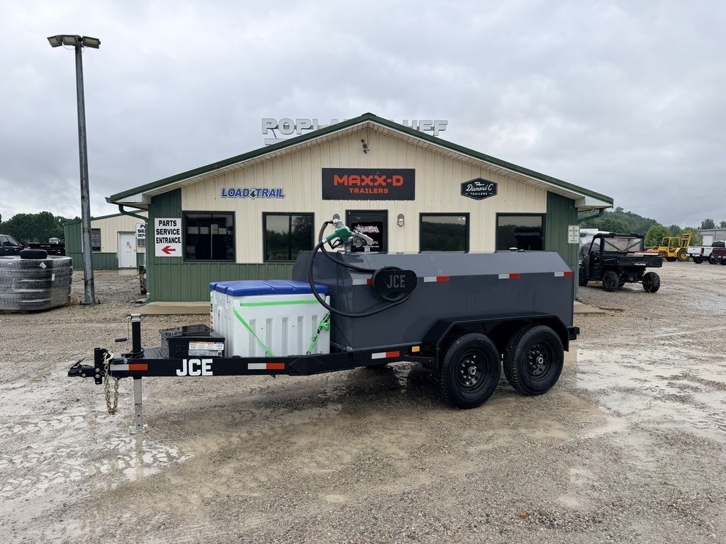 2027 JCE Trailers 990 Gallon Fuel Tank Trailer With Pump 14k W/ 80 Gallon in Poplar Bluff, MO