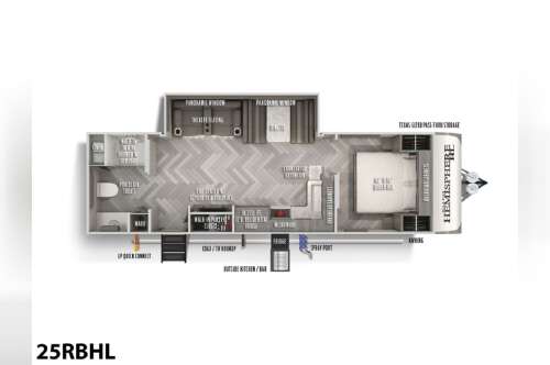 2023 Forest River Salem Hemisphere Hyper-Lyte 25RBHL in albemarle NC
