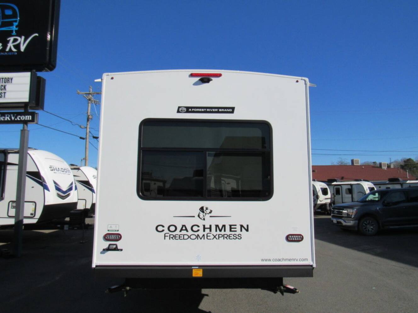 A photo of this 2026 Coachmen Freedom Express Ultra Lite 324RLDS