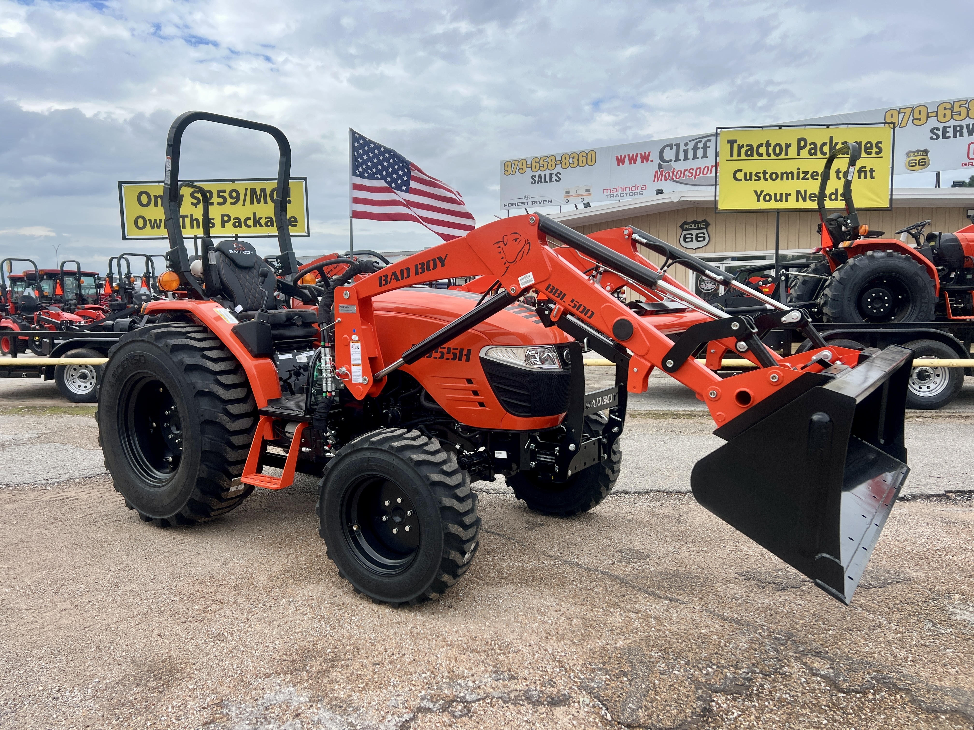 2026 Bad Boy Tractors 5055H HST 4WD in Sealy, TX