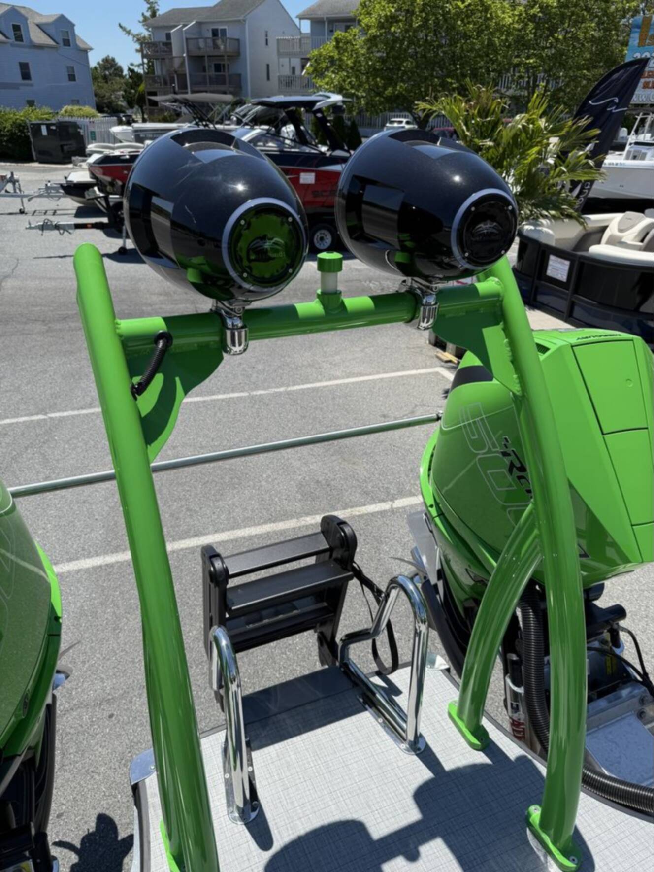 A photo of this 2026 Berkshire Pontoons SPORT SLX9 DC W-ARCH