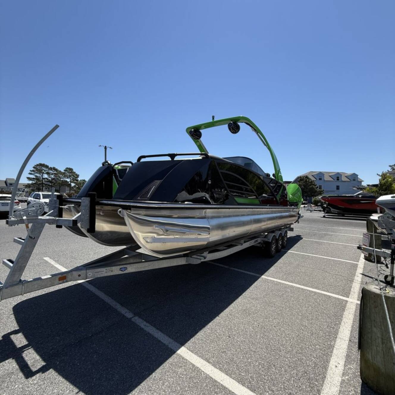 A photo of this 2026 Berkshire Pontoons SPORT SLX9 DC W-ARCH