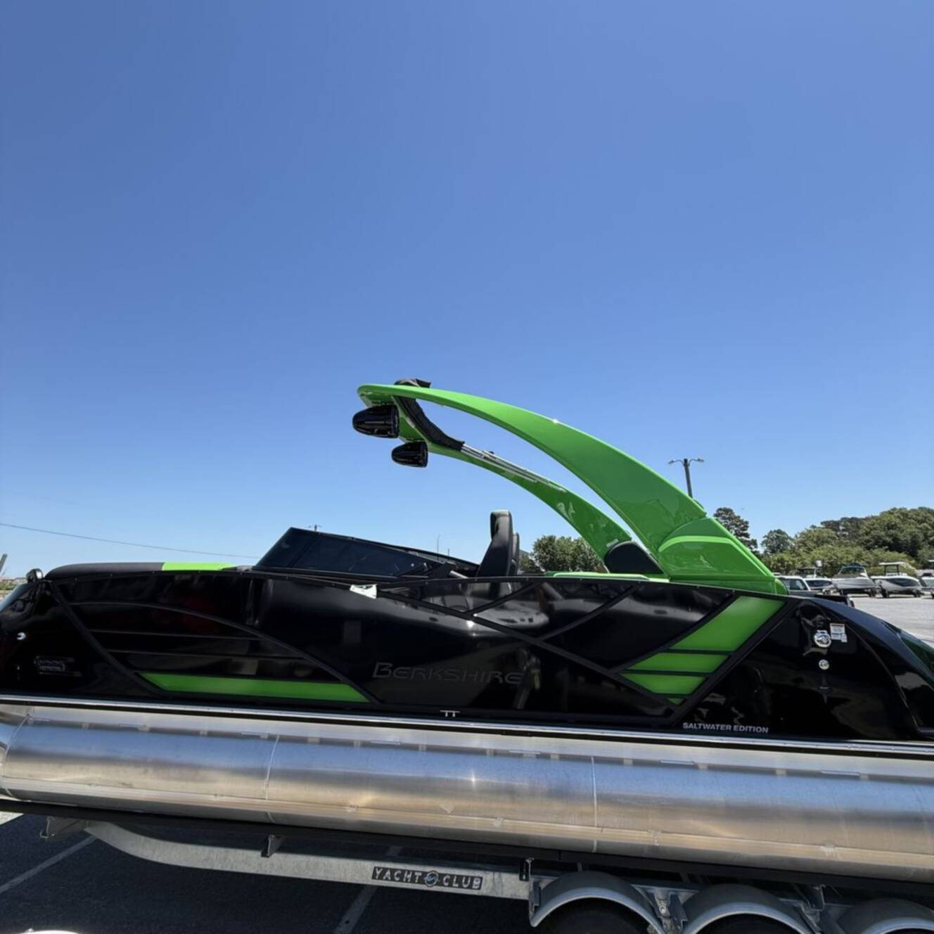 A photo of this 2026 Berkshire Pontoons SPORT SLX9 DC W-ARCH