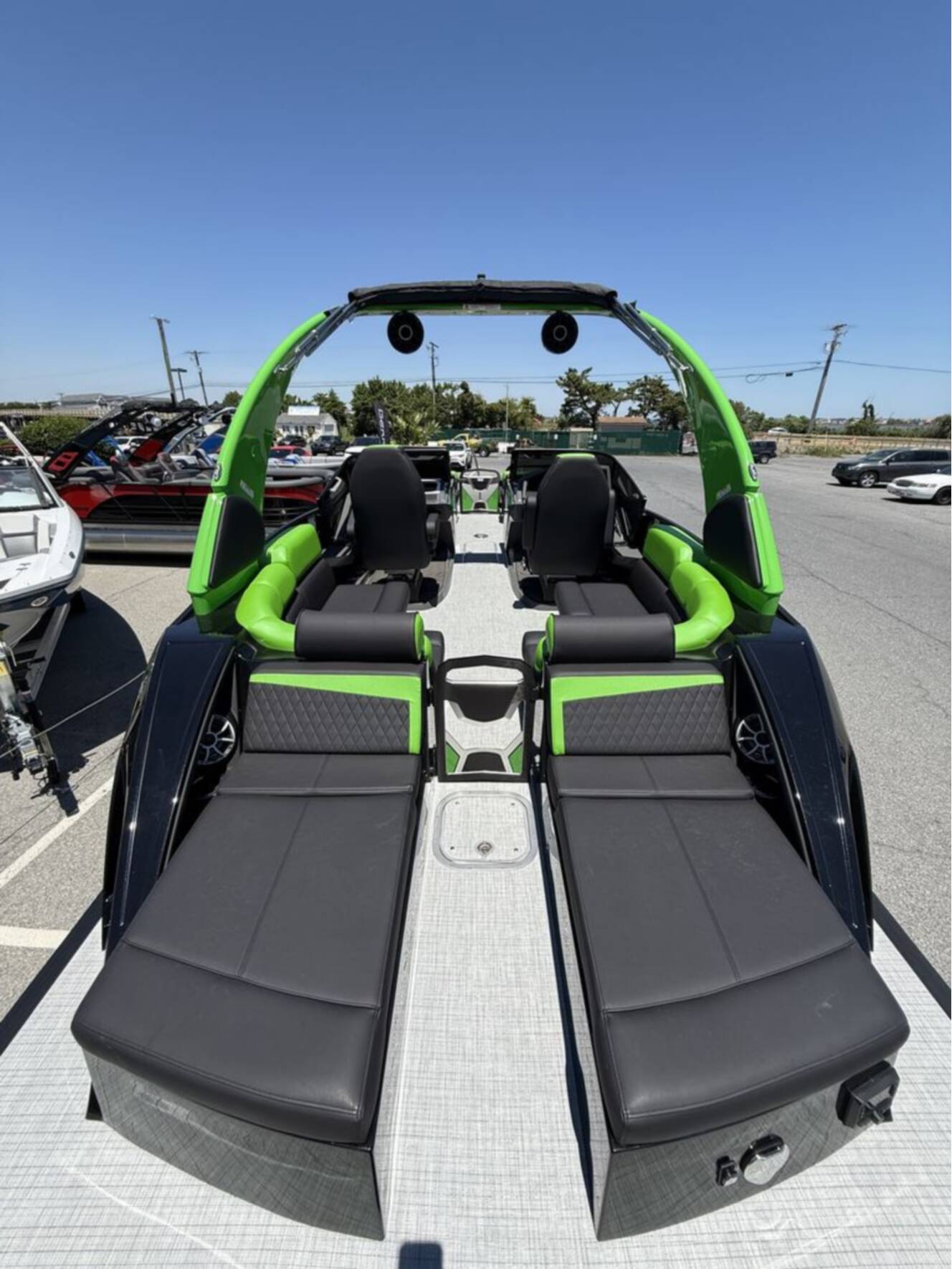 A photo of this 2026 Berkshire Pontoons SPORT SLX9 DC W-ARCH