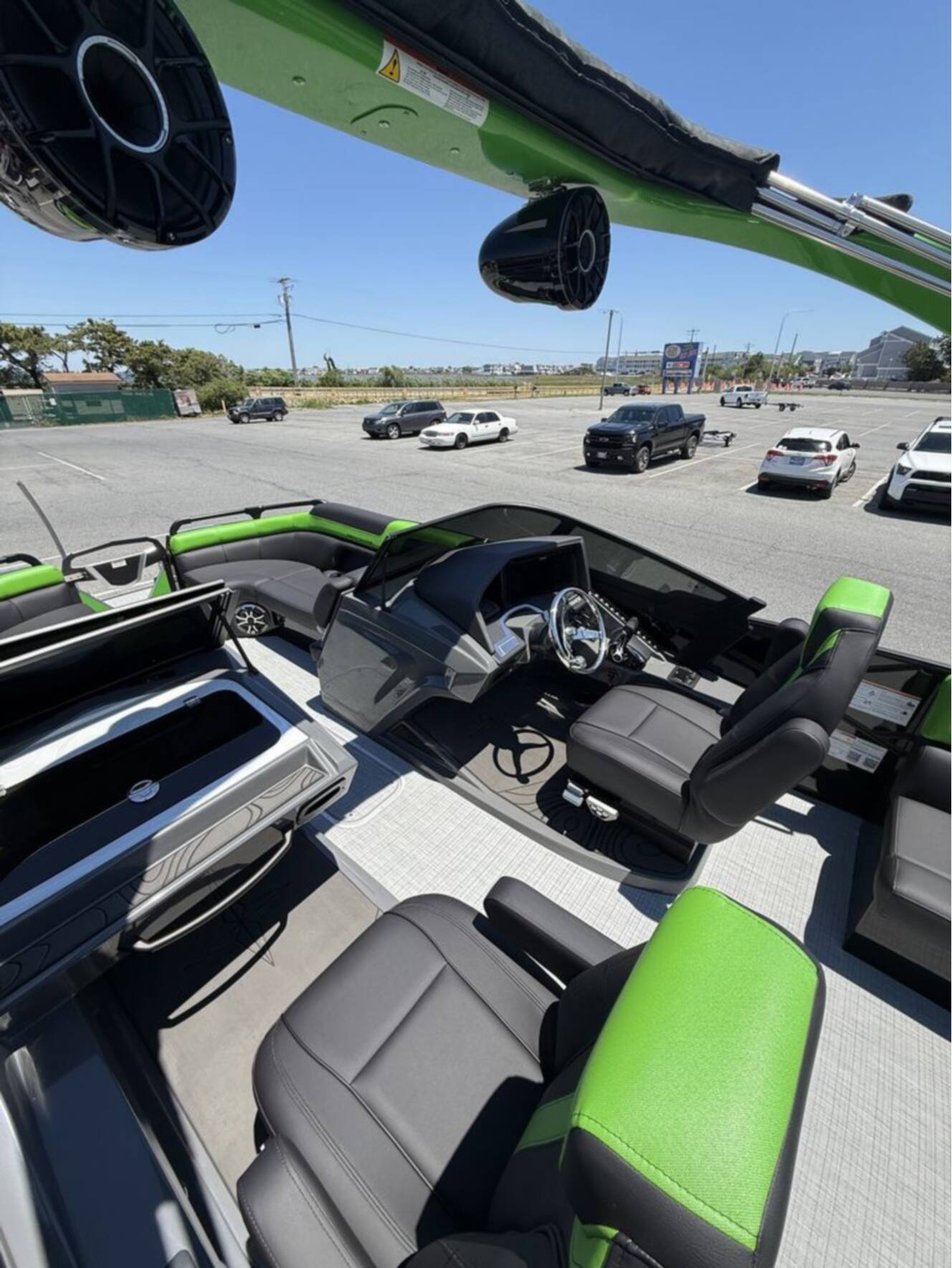 A photo of this 2026 Berkshire Pontoons SPORT SLX9 DC W-ARCH