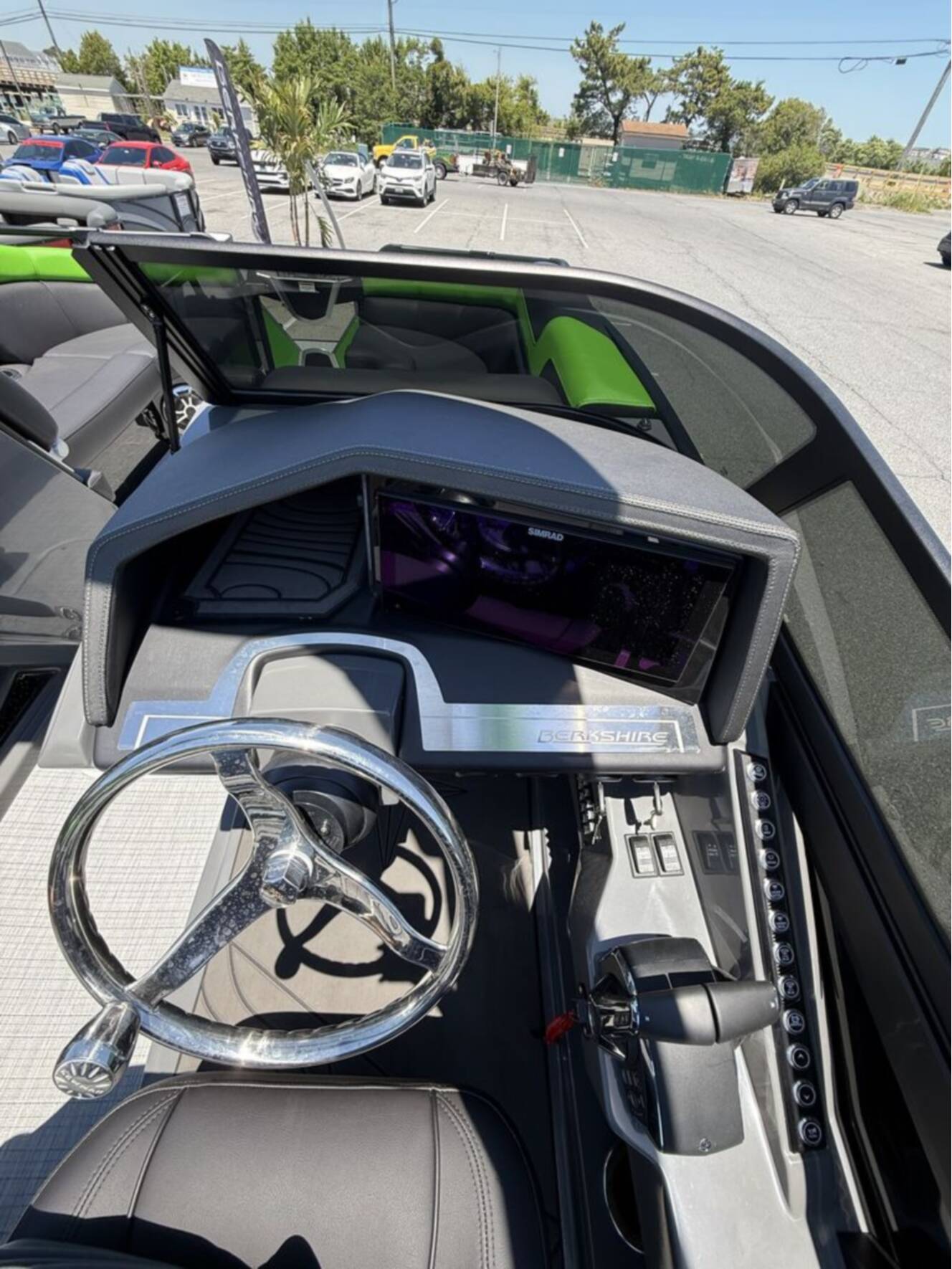 A photo of this 2026 Berkshire Pontoons SPORT SLX9 DC W-ARCH