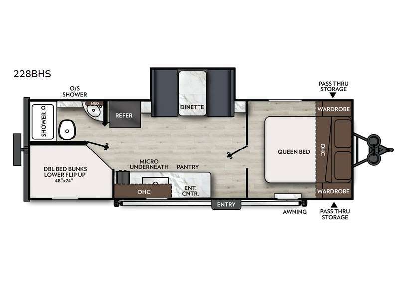2026 Coachmen Rv Apex Nano 228BHS in thackerville OK