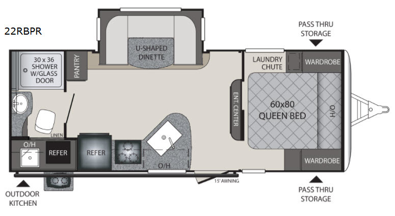 2018 Keystone Rv Premier Ultra Lite 22RBPR in north branch MI