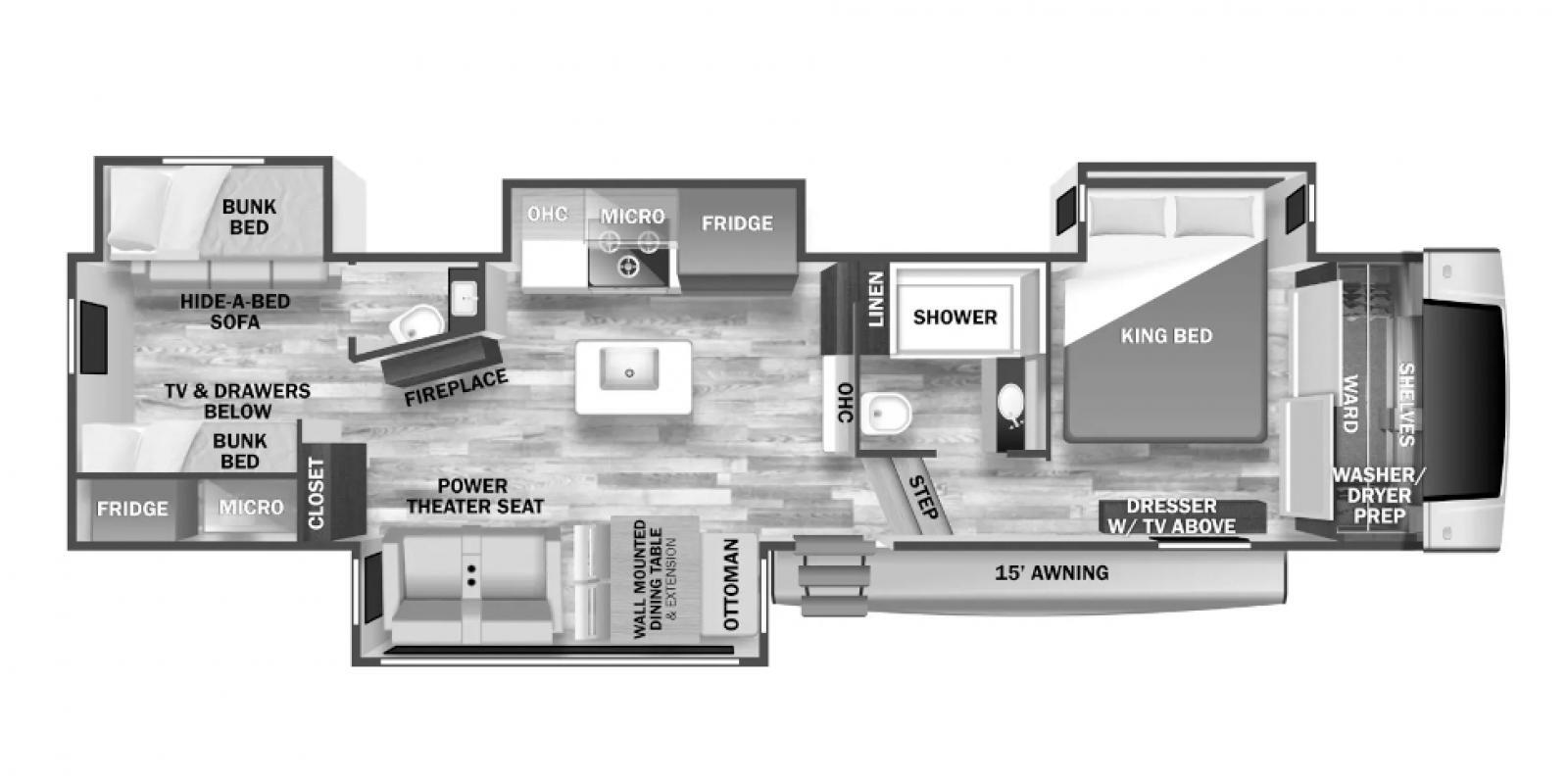 2024 Forest River Cedar Creek Experience 3325BH in clinton MO