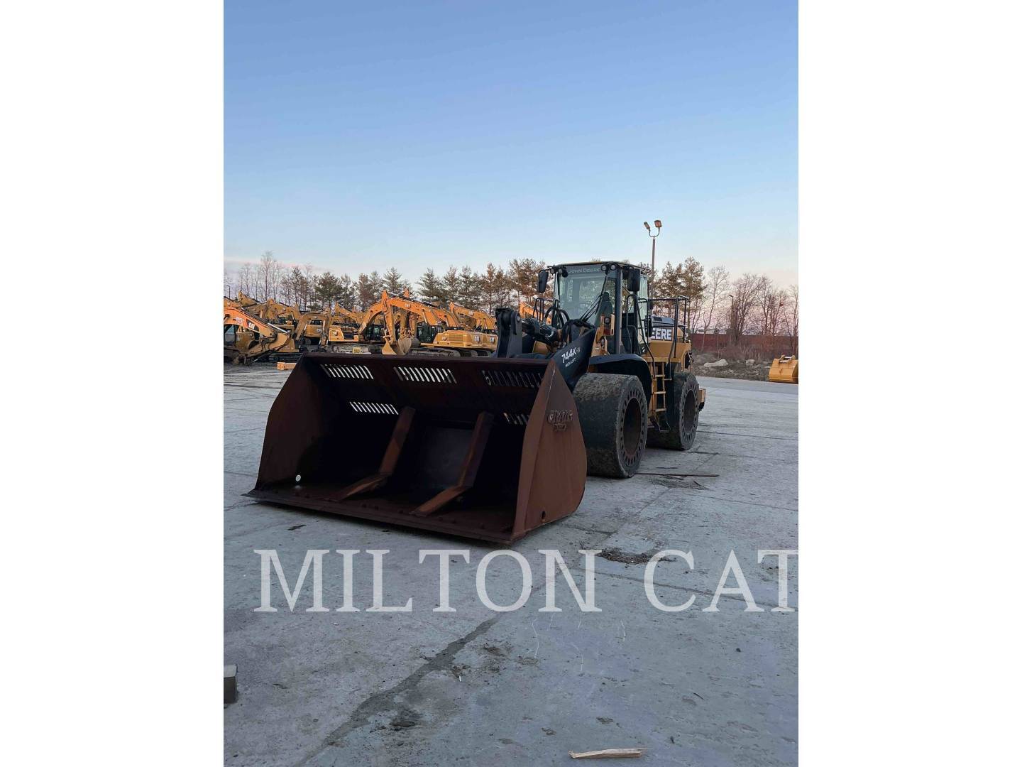 2016 JOHN DEERE 744K in Milford, MA