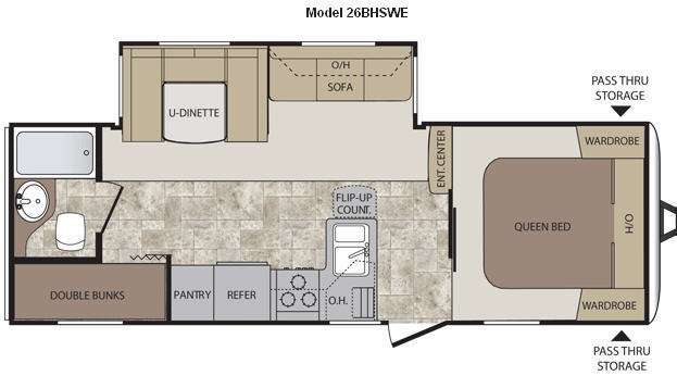 2013 Keystone Rv Cougar Half-Ton Series 26BHSWE in richland WA